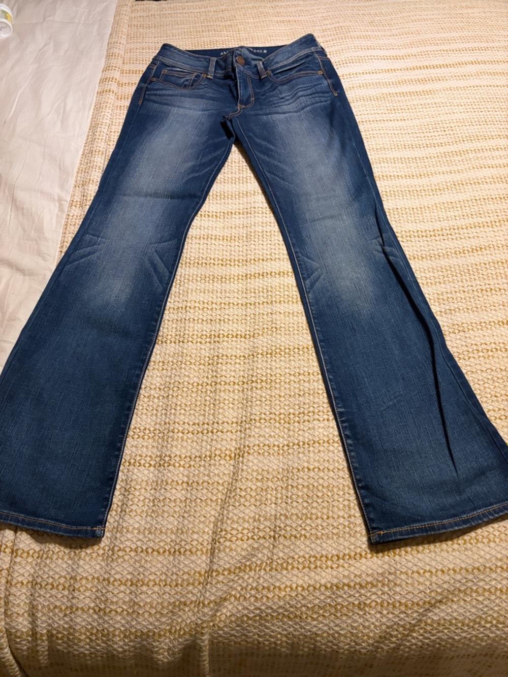 American Eagle Outfitters Dark Blue Flare Jeans
